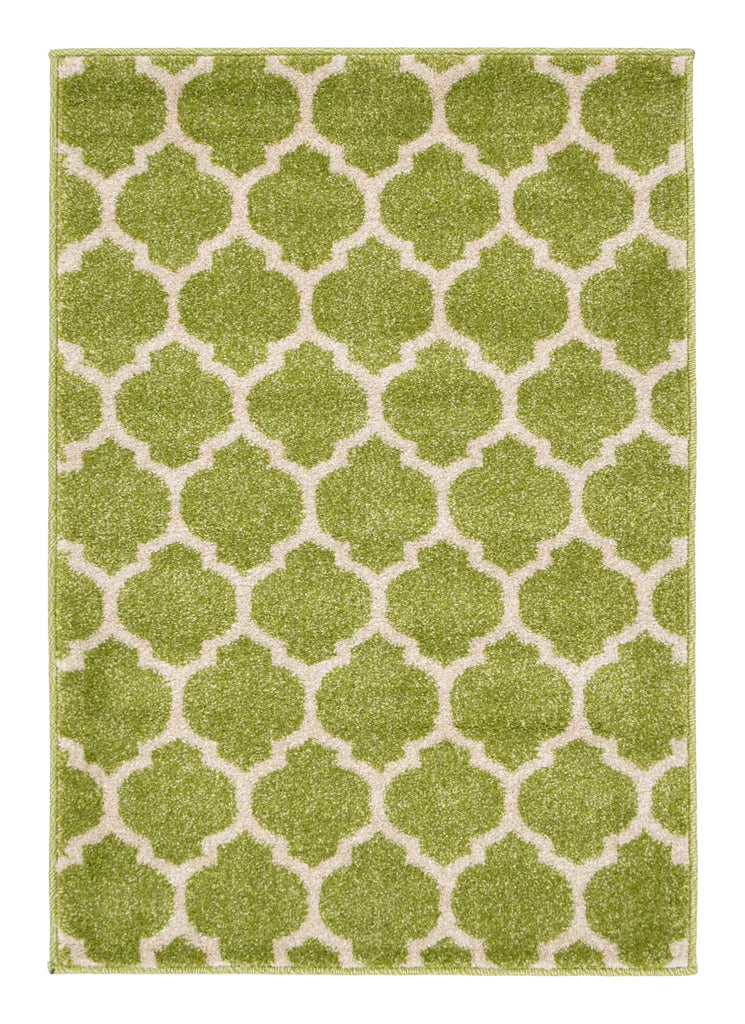 Green Moroccan Hand Tufted Rug