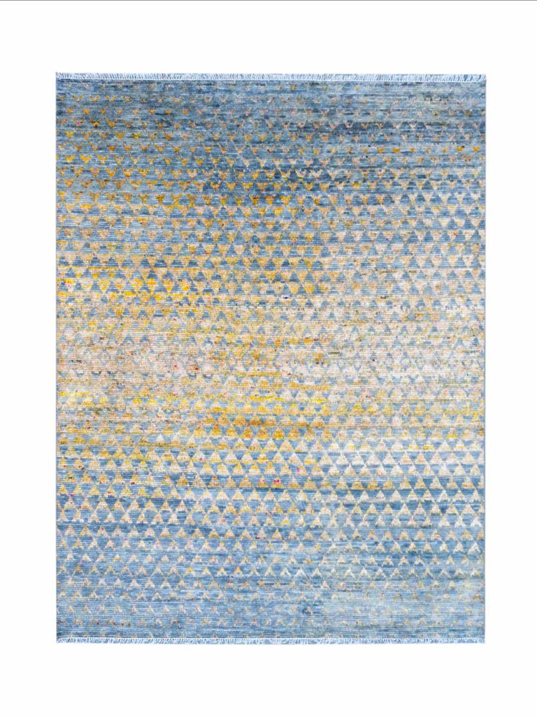 Triangular Handknotted Rug