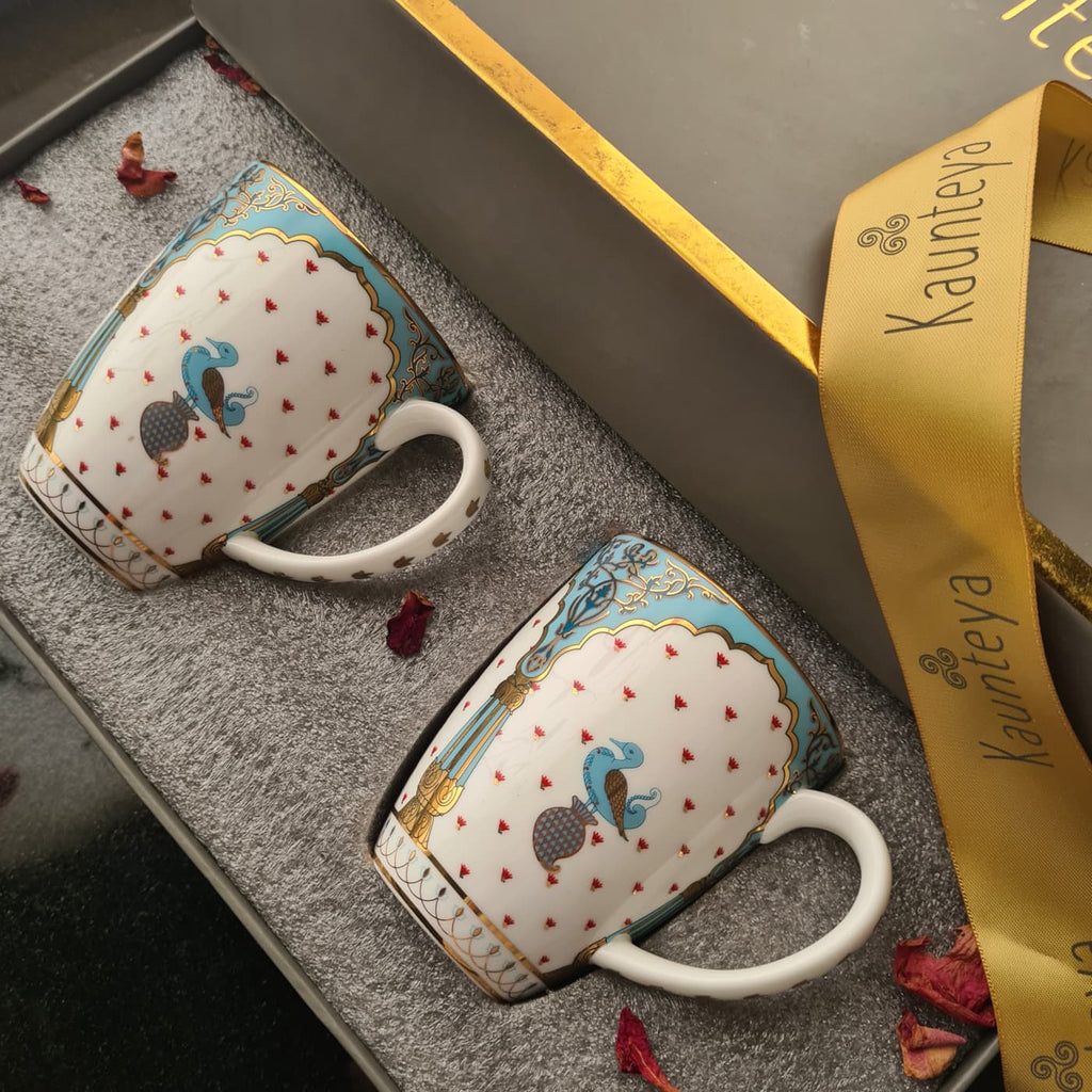 Gift Set – Dasara Set Of 2 Coffee Mugs