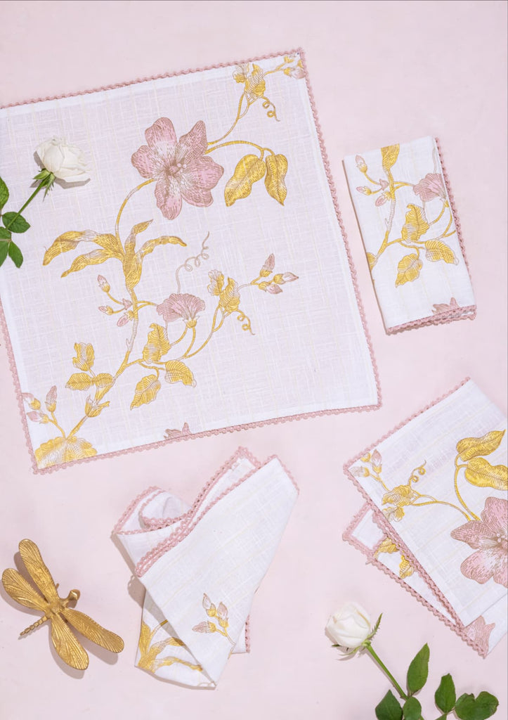 Bloom Dinner Napkins - Set Of 4