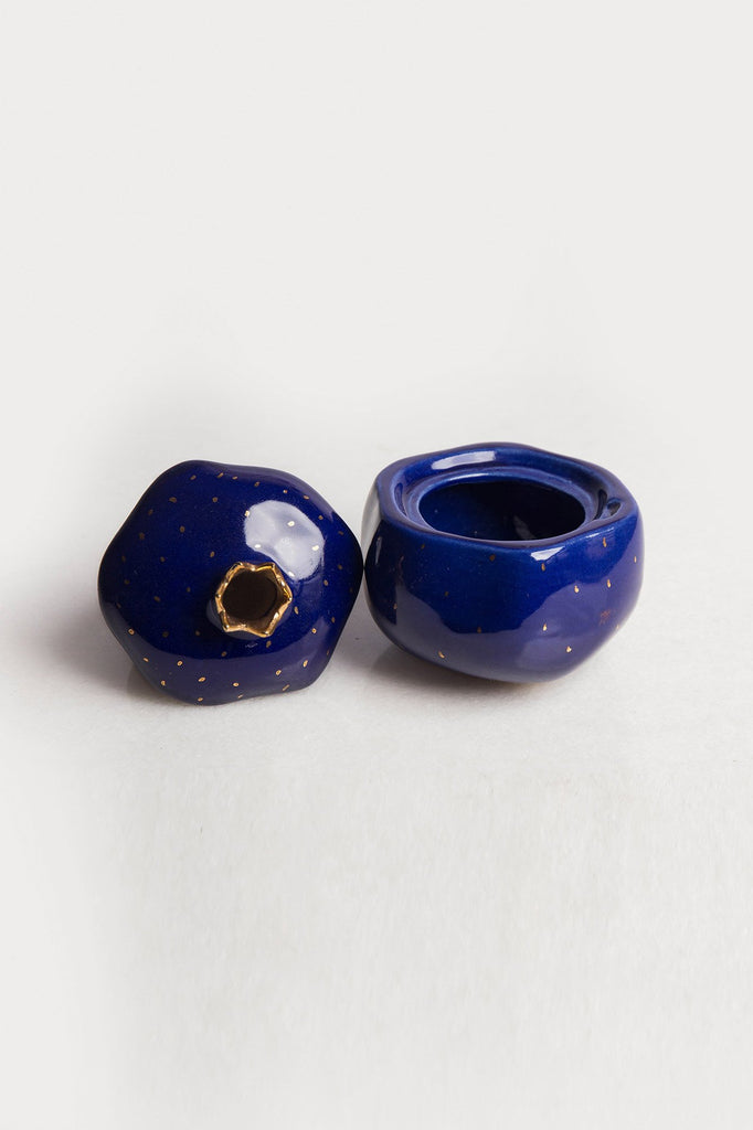 Pomegranate Jar - Azure