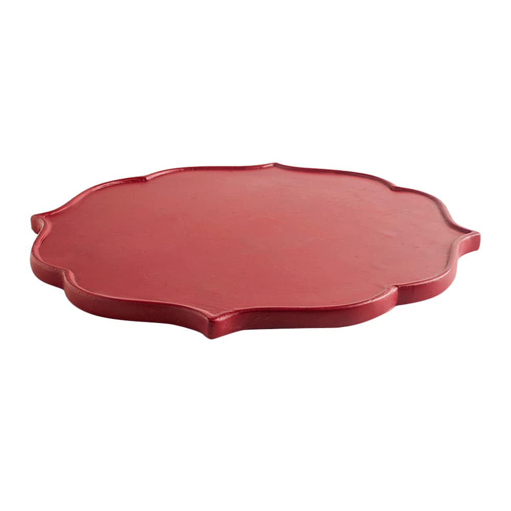 Mehrab Wooden Platter 16" – Marsala