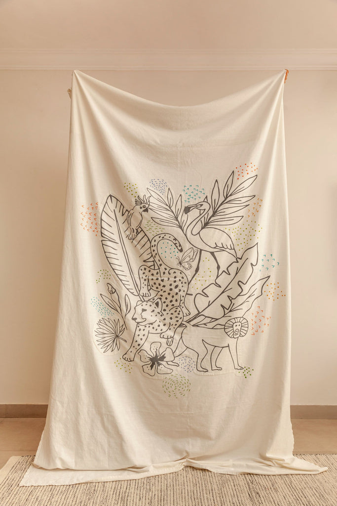 My Colouring Bed Cover-Single