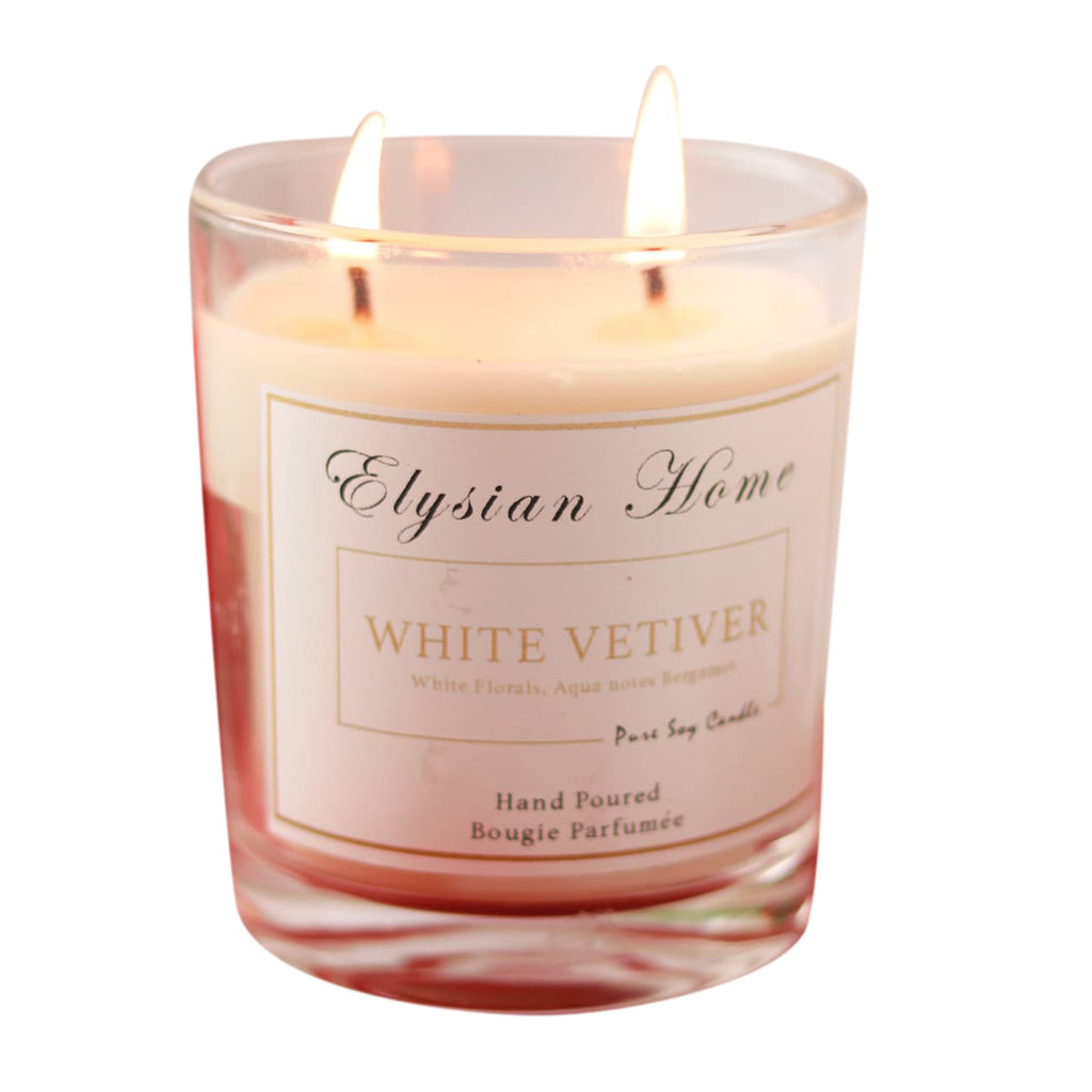 Elysian White Veviter Canlde