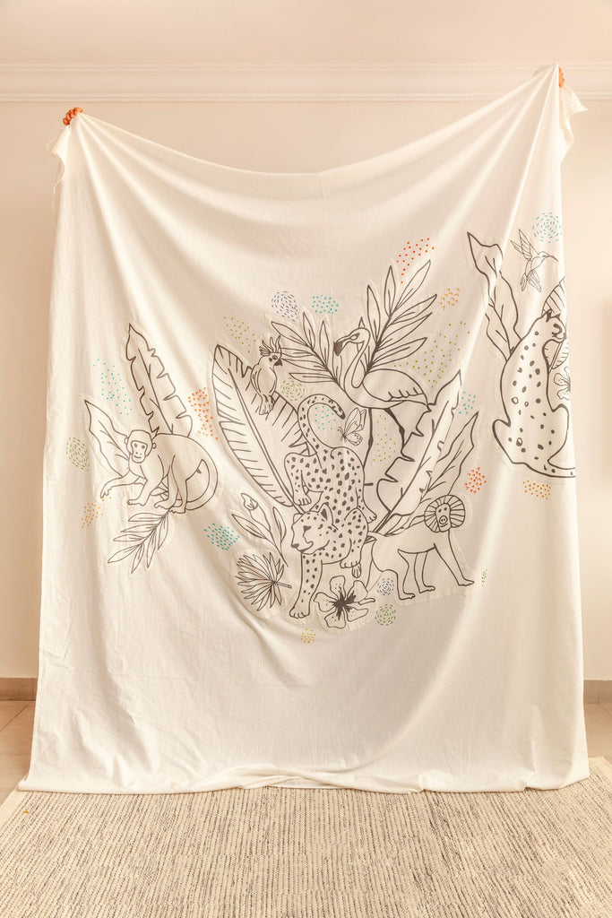 My Colouring Bed Cover-Double