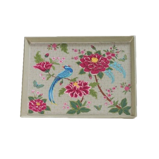 Opium Enamel Tray - Cream
