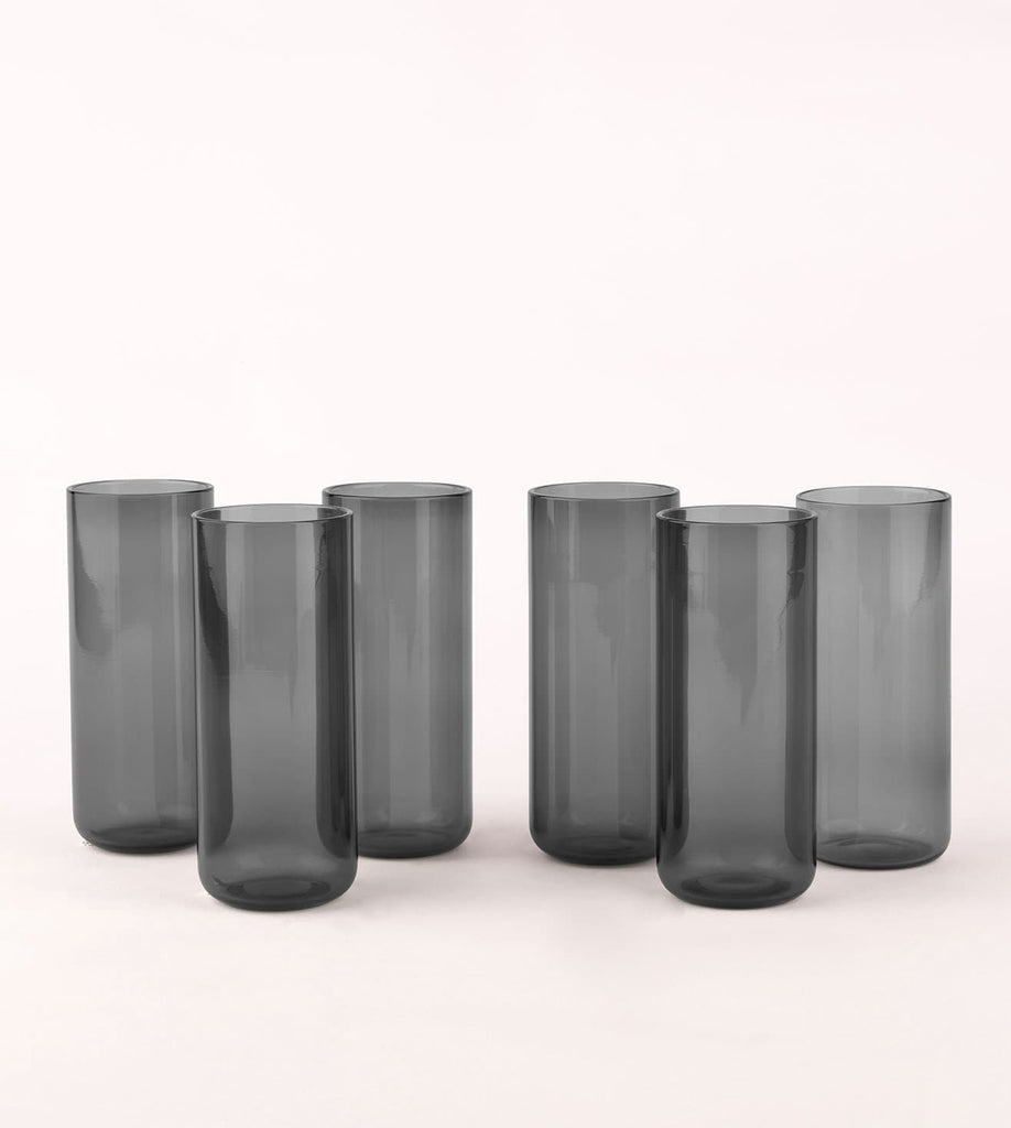 Juliette Cocktail Glasses – Grey (Set of 6)
