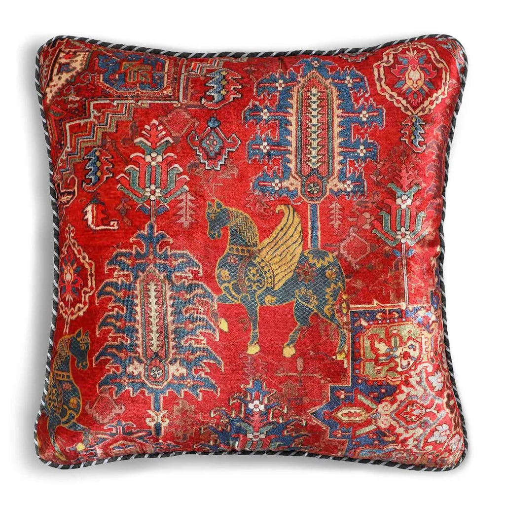 Samarkand Cushion Cover - Red