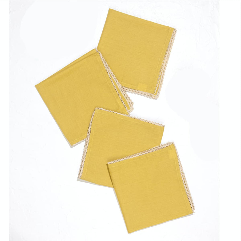 Asma Dinner Napkins - Set Of 4