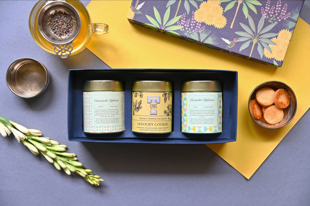 Gift Set - Set Of 2 Teas And 1 Cookie