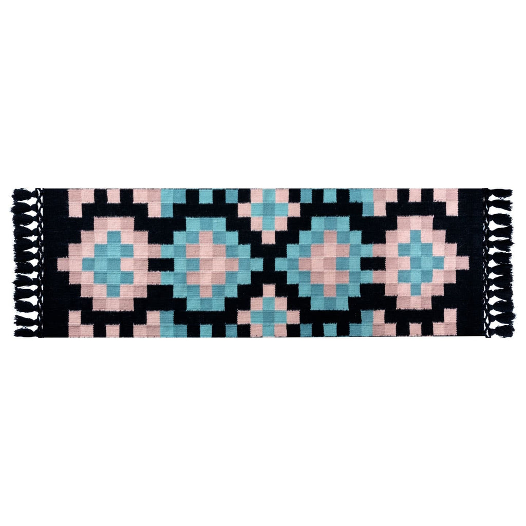 The Pixel Runner Hand-Woven Rug