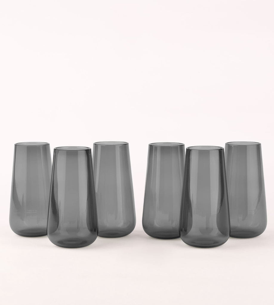 Juliette Cocktail Glasses (Round) – Grey (Set of 6)