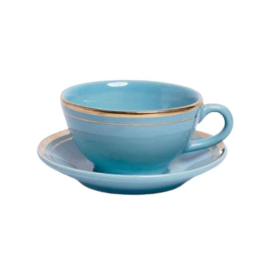 Teacup & Saucer - Sky Blue