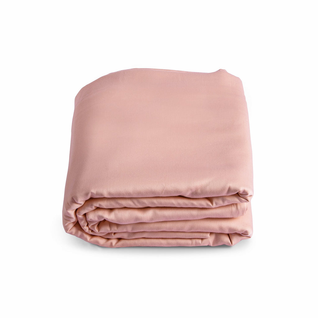 Solid Duvet Cover - Coral Peach
