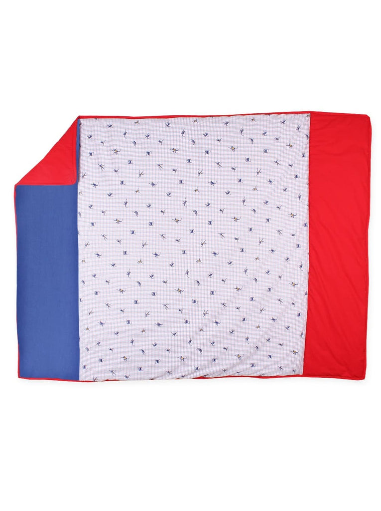 The Champ Chimp Pure Cotton Quilt