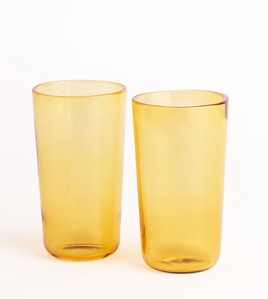 Juliette Glasses – Yellow (Set of 2)