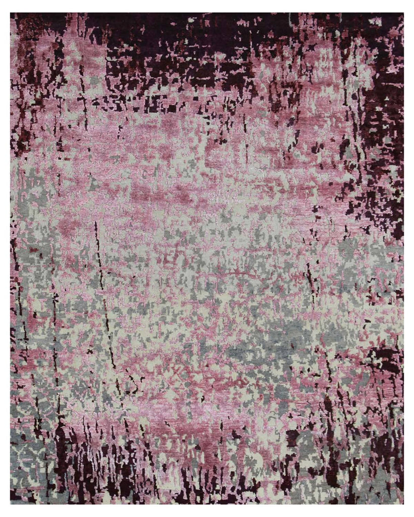 Lilac Hand Knotted Rug