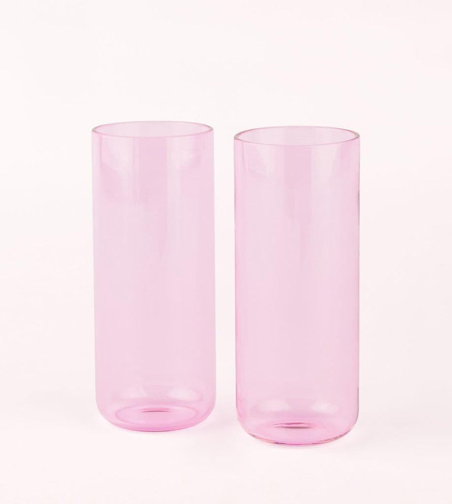 Juliette Cocktail Glasses – Pink (Set of 2)