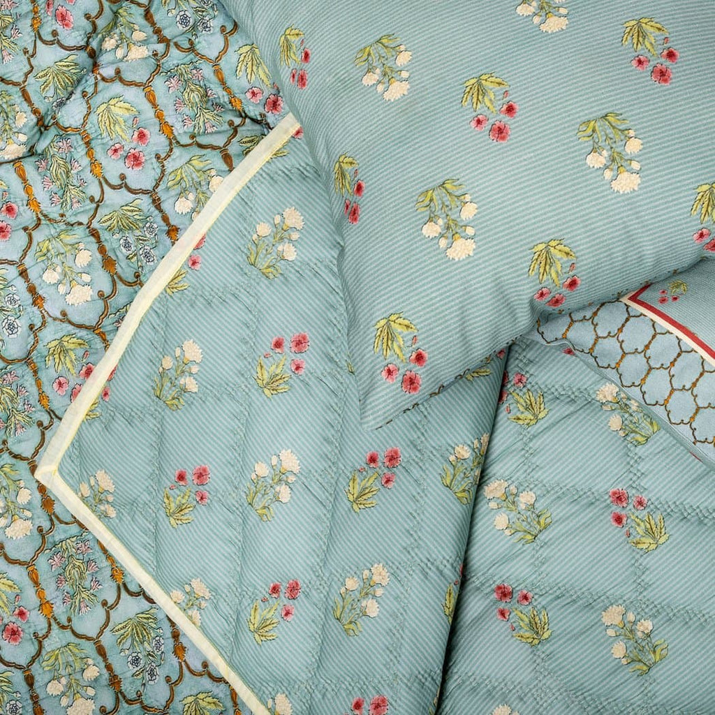 Blue Begum Quilt