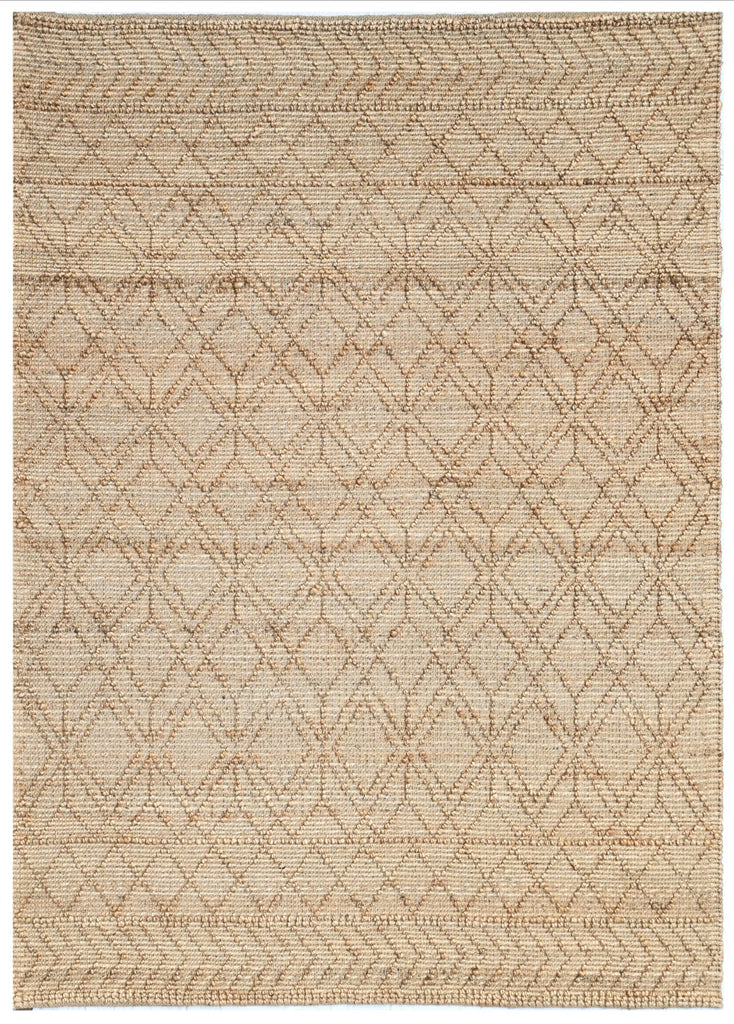 Natural Hand Knotted Jute Rug