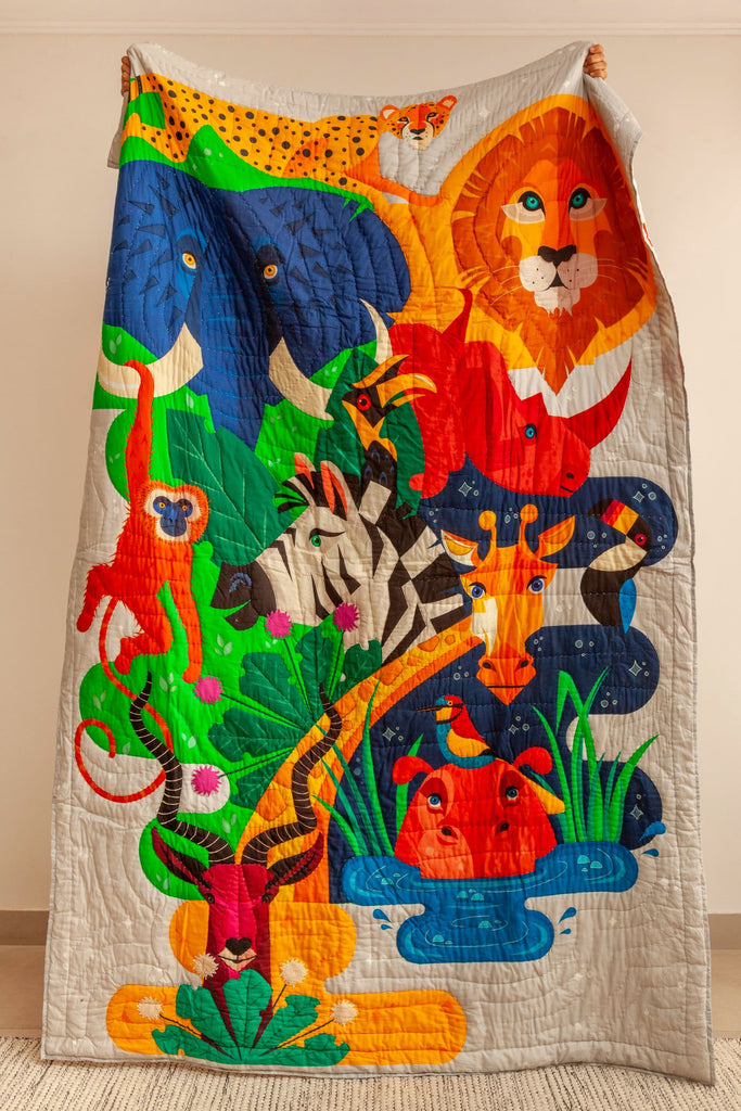 Tall Tales And Long Snouts Quilt