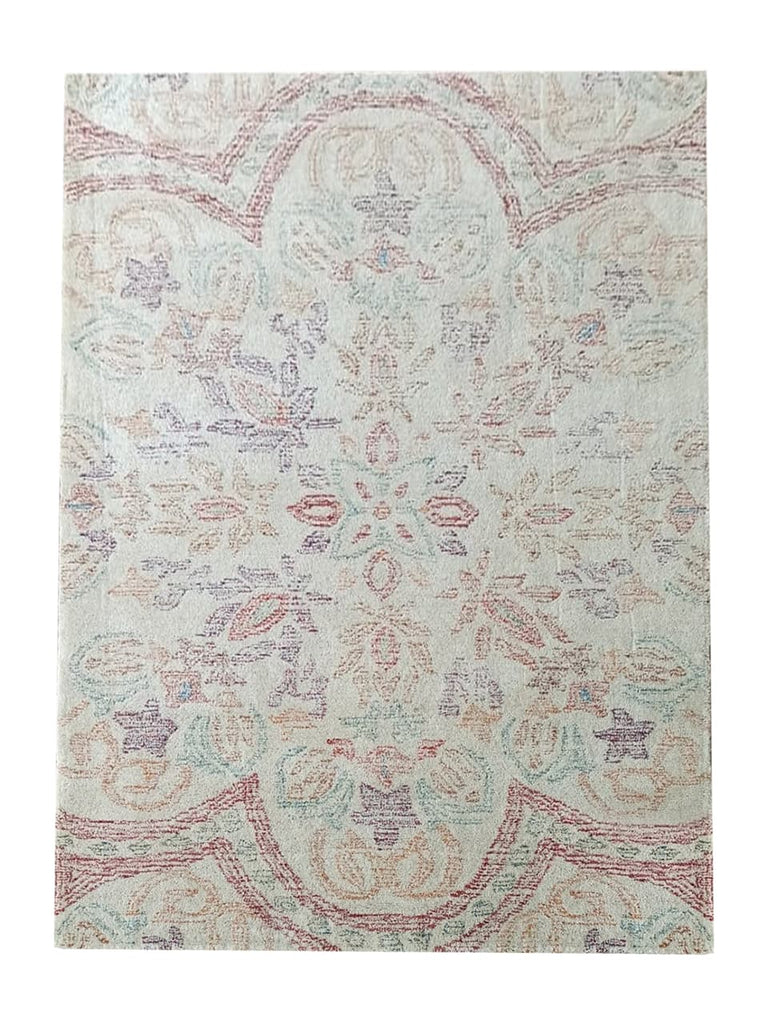 Multicolor Suzani Hand Tufted Rug