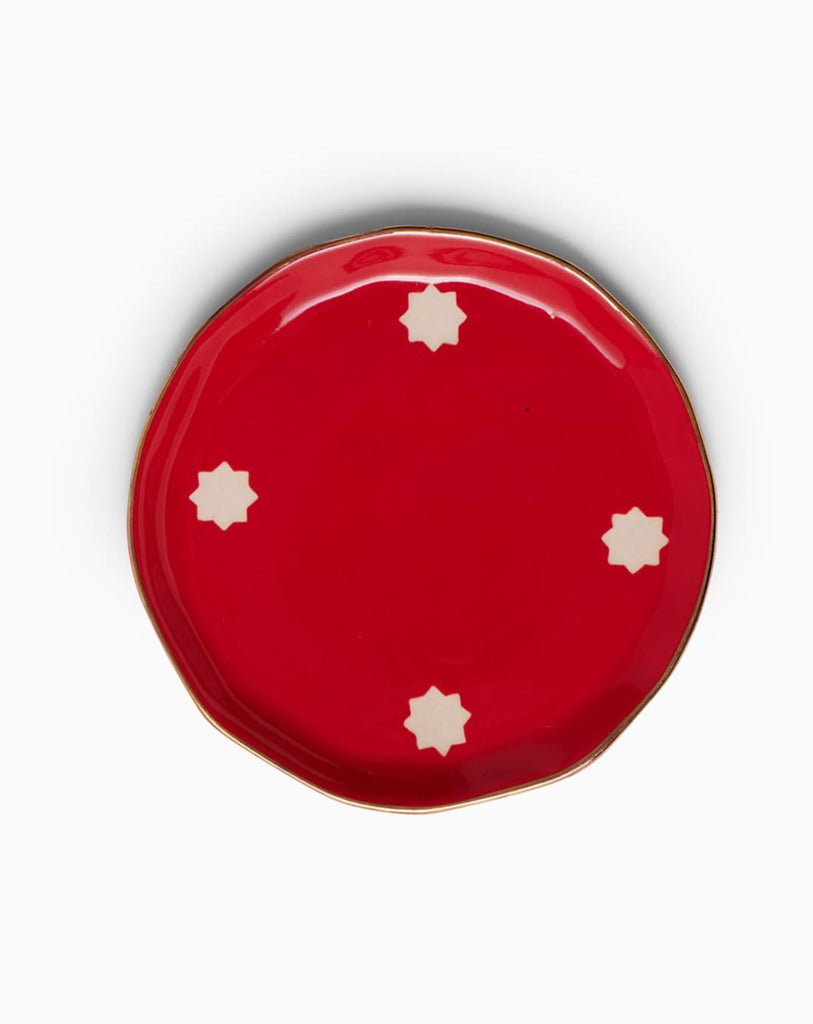 Sultana Superior Plate - Red