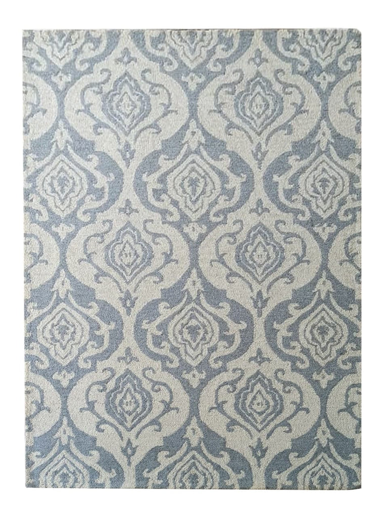 Ivory Suzani Hand Tufted Rug