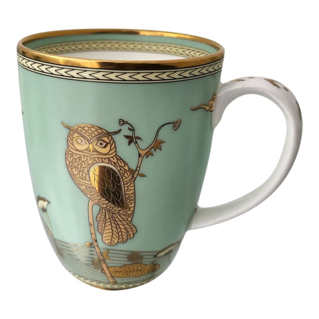 Airavata  Coffee Mug Green ( Set Of 2 )