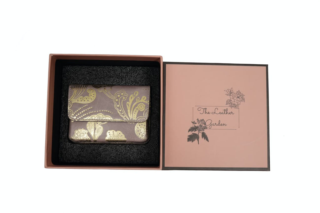 Gulmohar Playing Cards Sleeve - Lilac