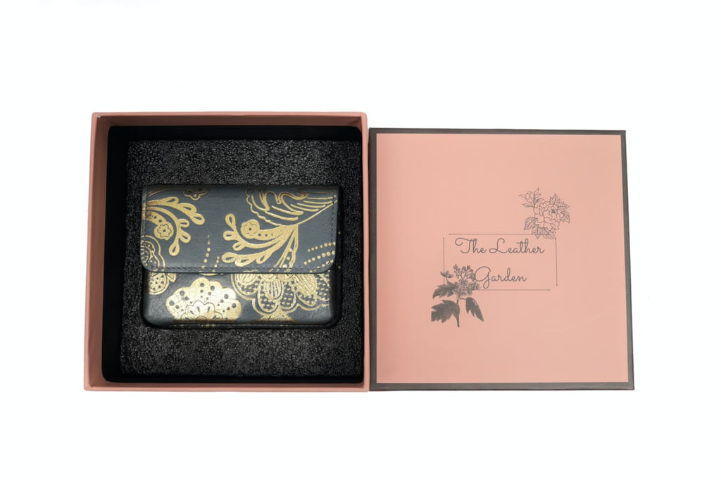 Gulmohar Playing Cards Sleeve - Blue