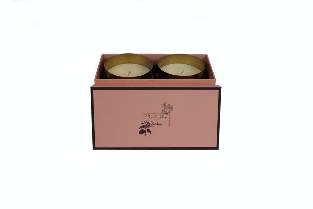 Jasmine & Oud Candle (Set of 2) - Ruby