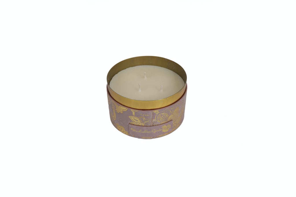 Jasmine & Oud Candle (3 wick) - Lilac