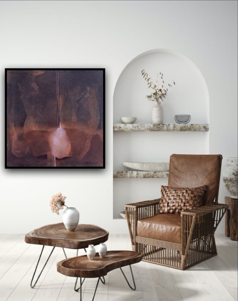 Abstract I by Ishwar Chandra Singh