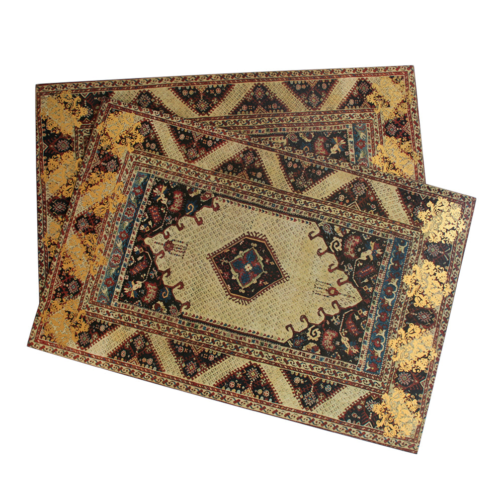 Beige Amrapali Collection Table Placements (Set Of 6)
