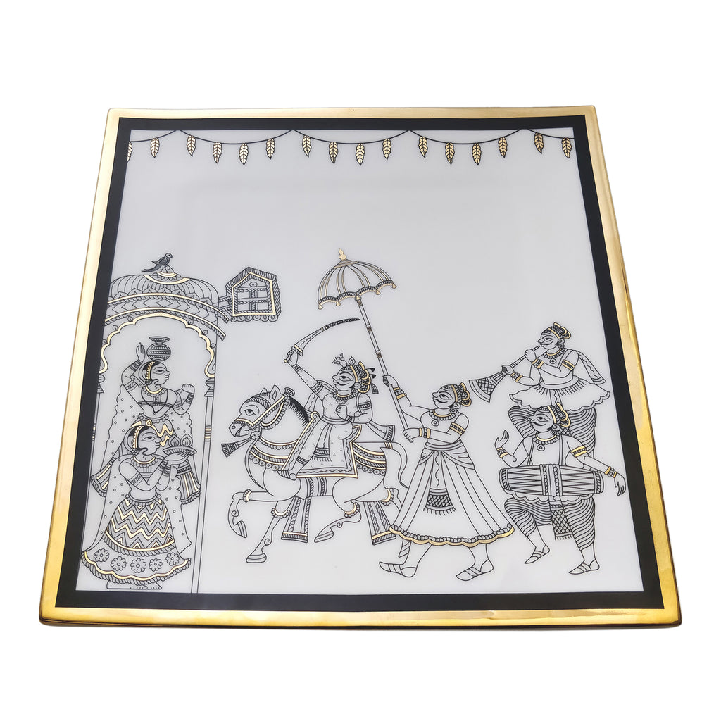 Byah Square Platter
