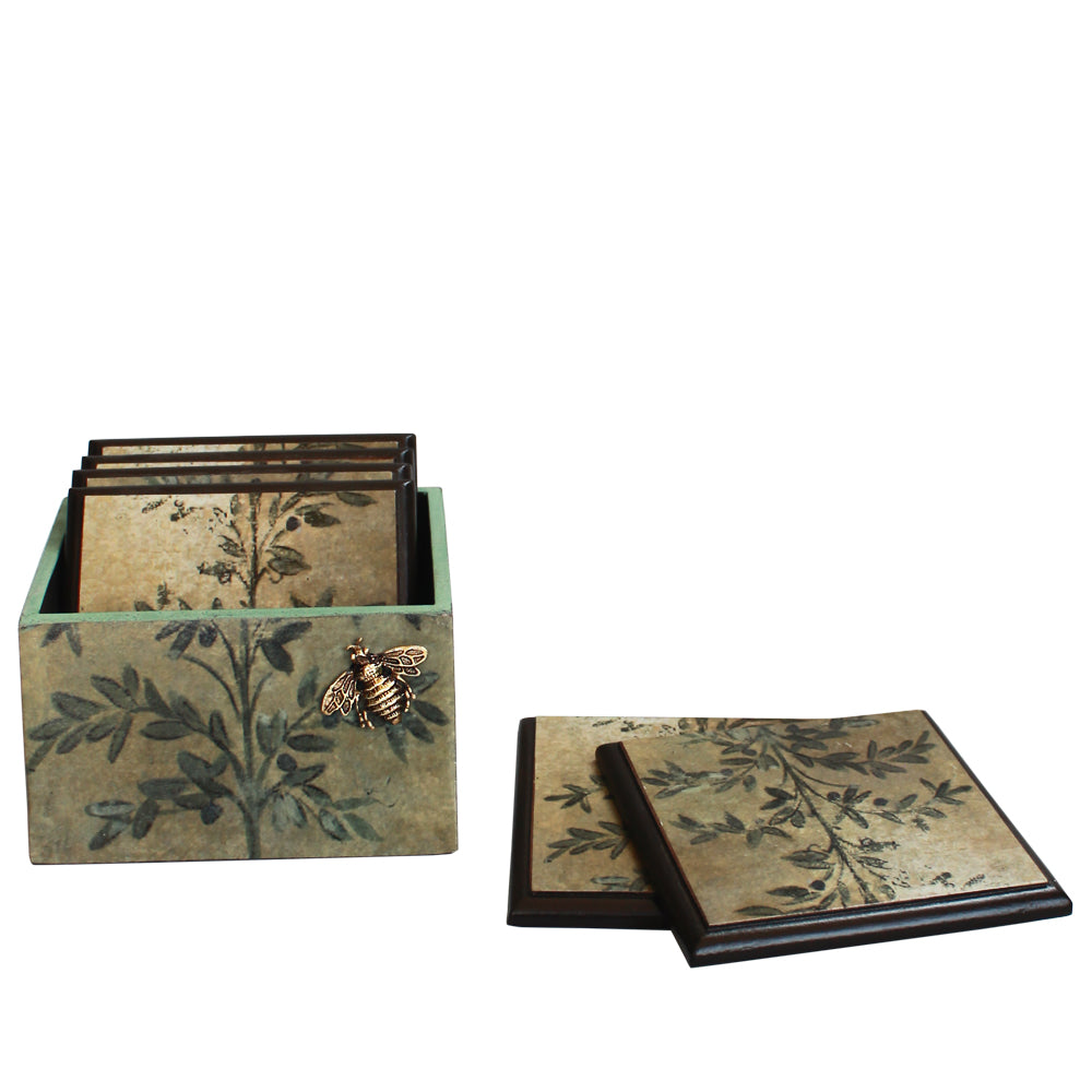 Bee Coasters (Set Of 6)