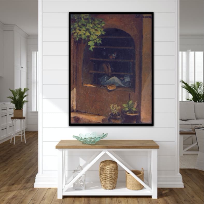 By the Window by Satyasevak Mukherjee