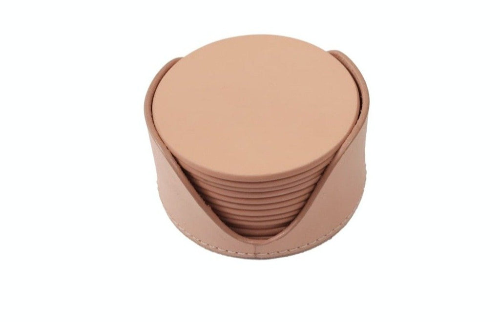 Cedar Coasters Blush (Set Of 12)
