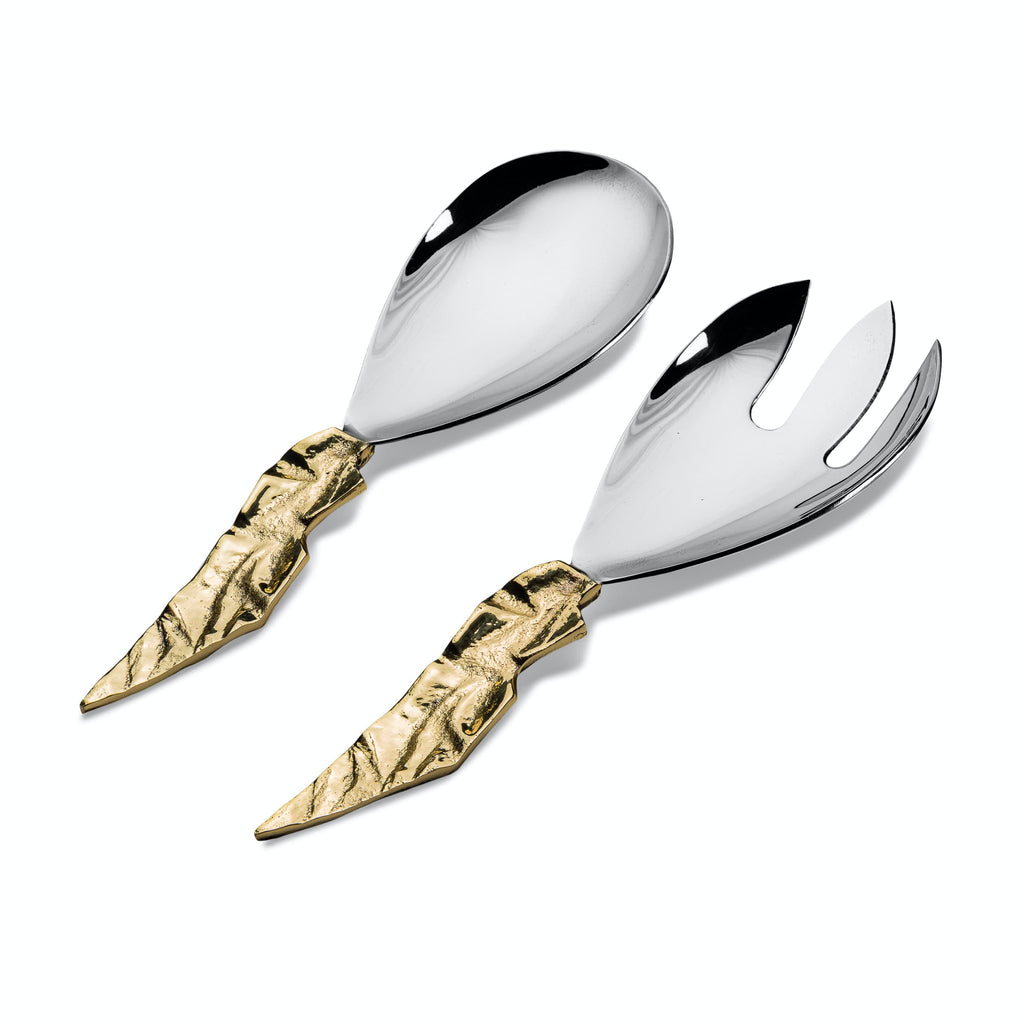 Gold ADVA Salad Tossing Set