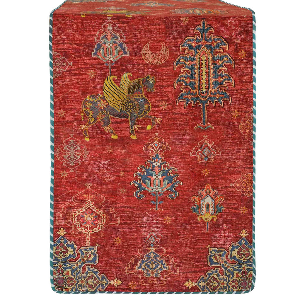 Samarkand Table Runner - Rust
