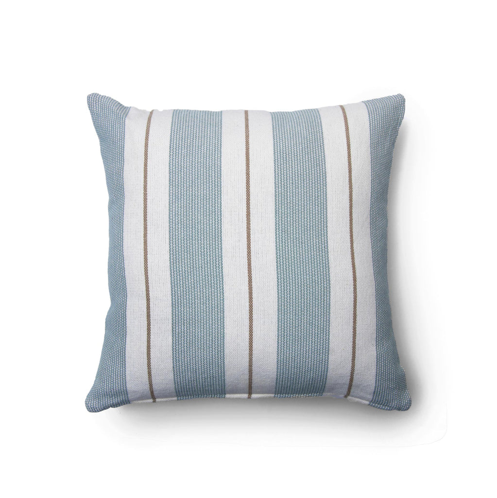 Greece Blue Stripes Cushion Cover