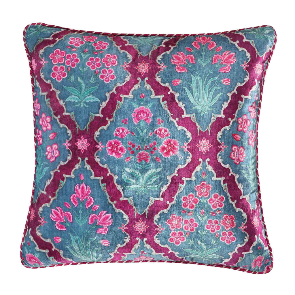 Gulzar Jaal Cushion Cover - Amethyst