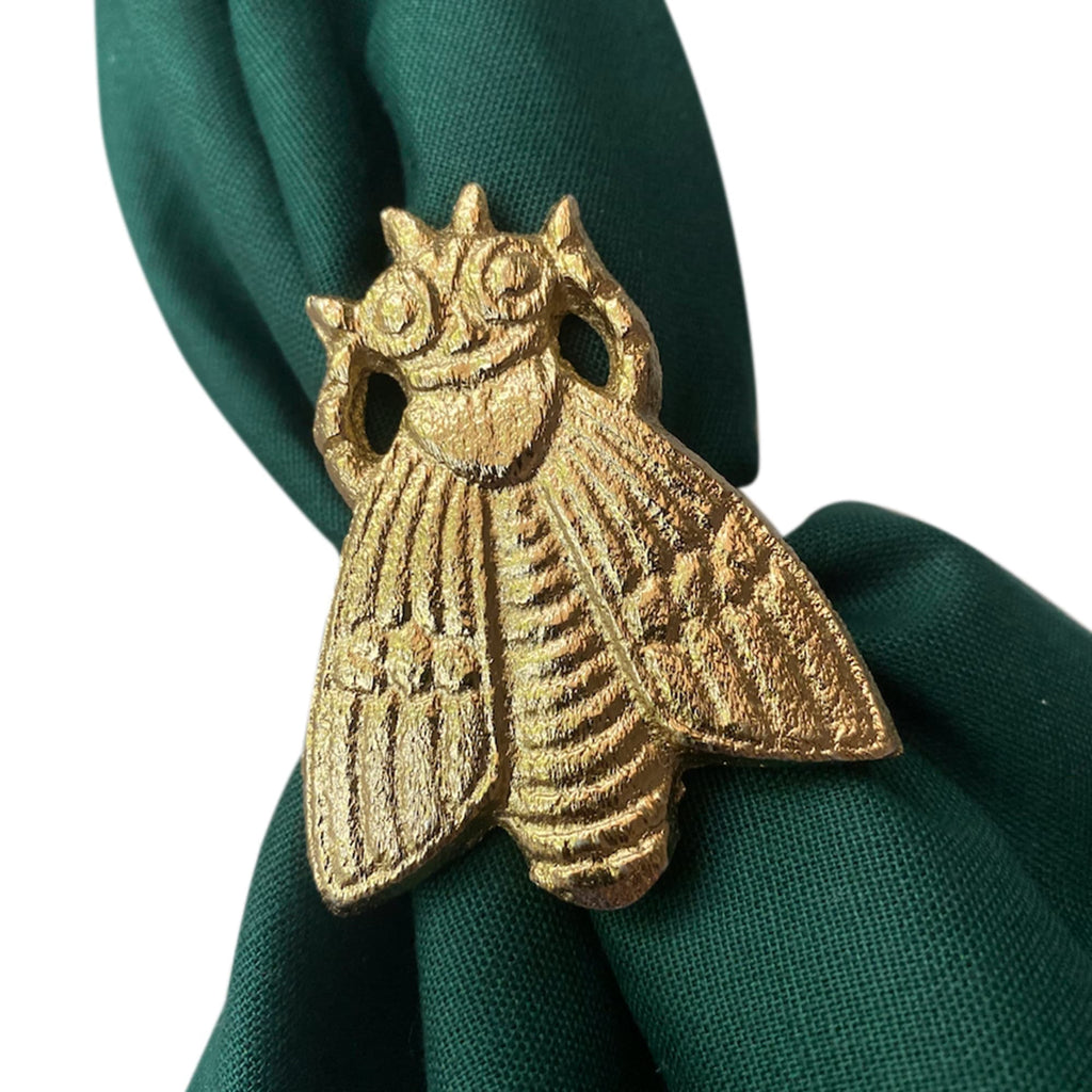 House Fly Napkin Ring - Set Of 4