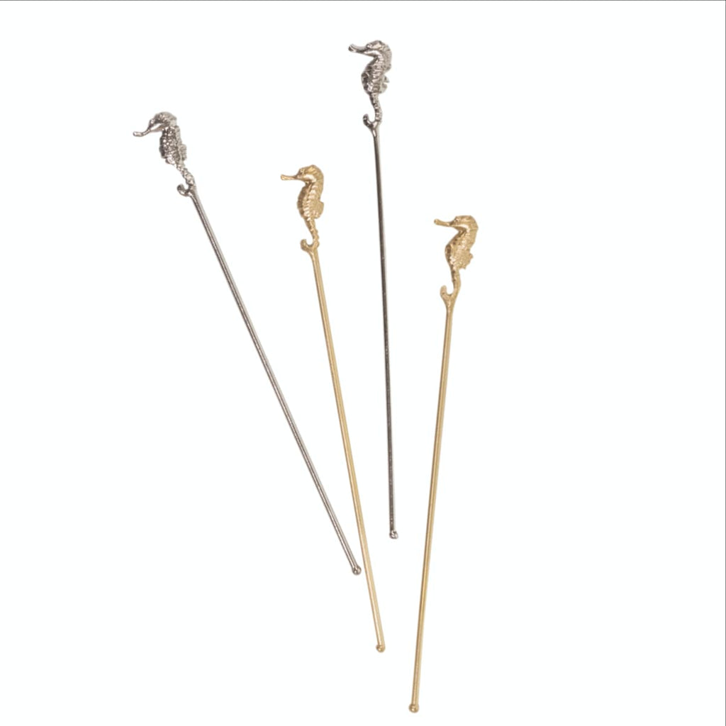 Mirissa Sea Horse Stirrers-Set Of 4