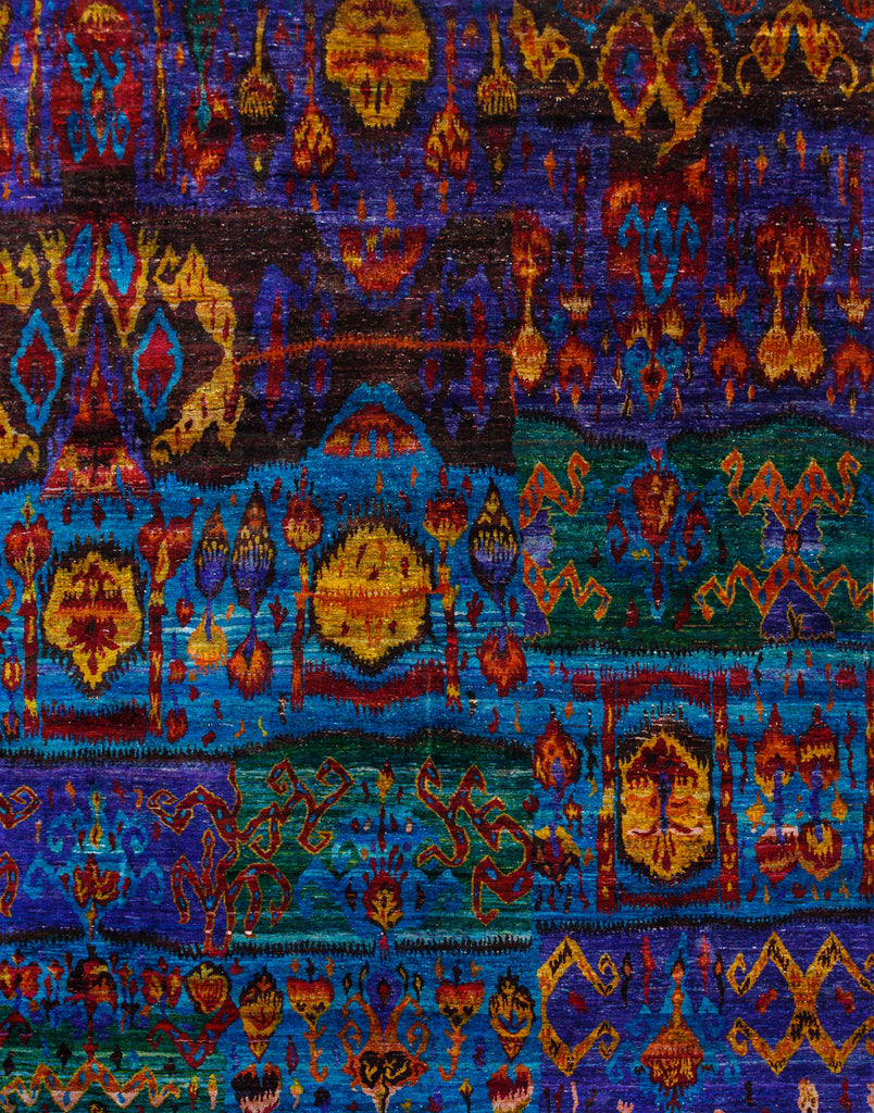 Mexican Saree Silk Rug