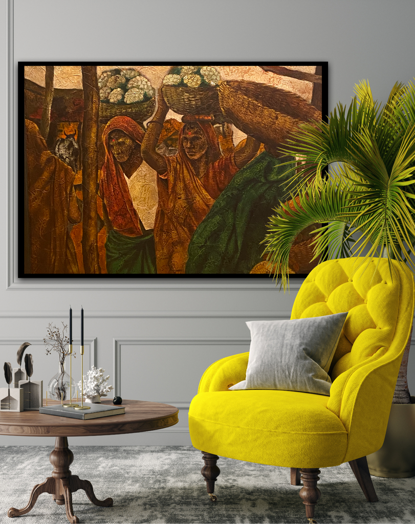 Vegetable Sellers by Oinam Dilip