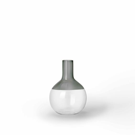 Iris Small Grey Vase