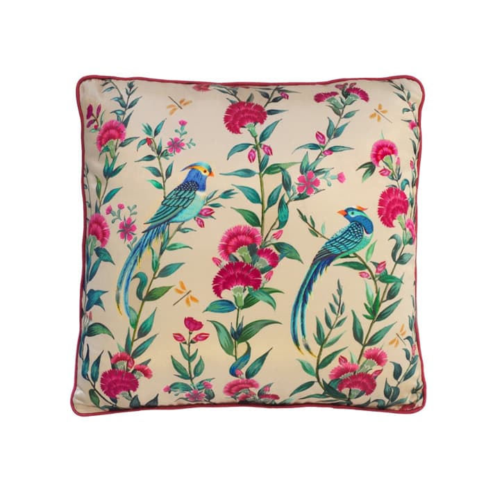 Songbird Beige Cushion Cover