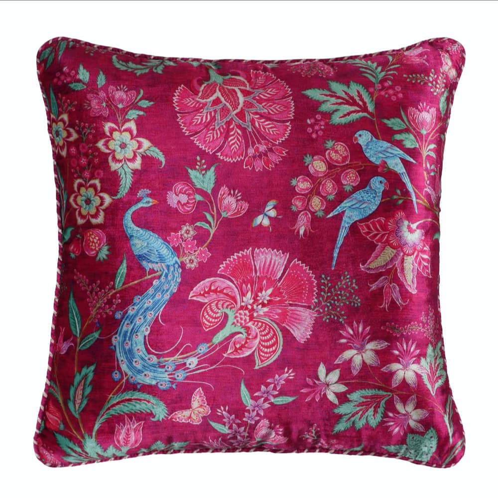 Kanha Cushion Cover - Ruby